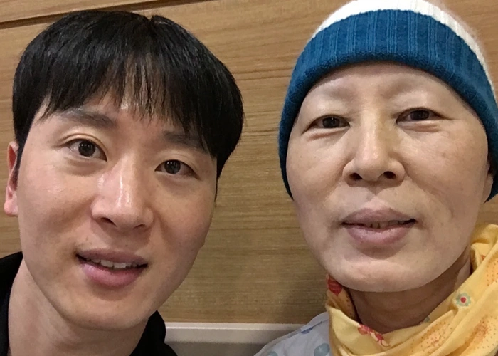 유방암 투병 중이던 어머니 모습